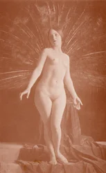 Nudist Art: The Peacock