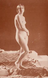 Nudist art: Tiger Lady