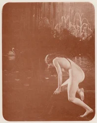 Nudist Art: Water Lilies