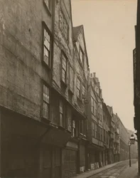 Old Houses in Wych Street, London