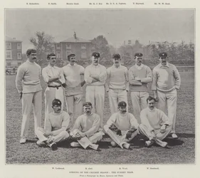 Opening of the Cricket Season, the Surrey Team