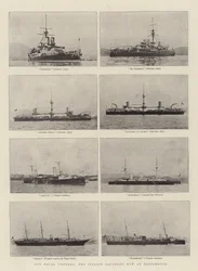 Our Naval Visitors, the Italian Squadron now at Portsmouth