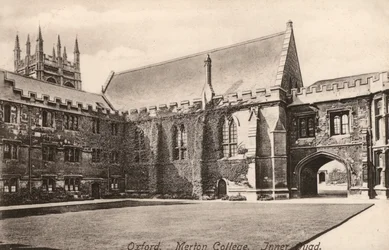 Oxford, Merton College, Inner Quad