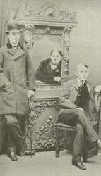 Oxford students, late 1860s