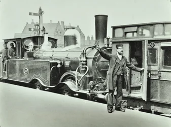 Platform Porter at a Railway Station, 1885