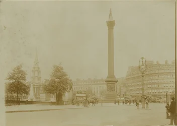 Postcard with an Image of Trafalgar Square