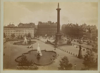 Postcard with an Image of Trafalgar Square