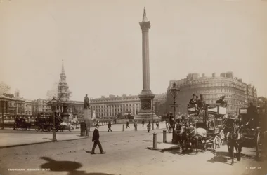 Postcard with an Image of Trafalgar Square