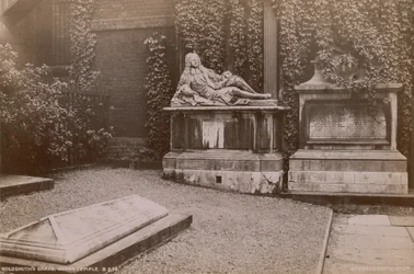 Grave of Oliver Goldsmith in the Inner Temple
