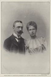 Prince Ernest of Hohenlohe-Langenburg and Princess Alexandra of Saxe-Coburg-Gotha
