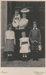 Princess Alexandra with four of her children
