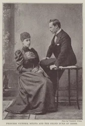 Princess Victoria Melita and the Grand Duke of Hesse