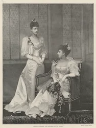 Princess Victoria and Princess Maud of Wales