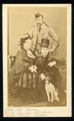 Queen Victoria, Princess Beatrice and Prince Arthur