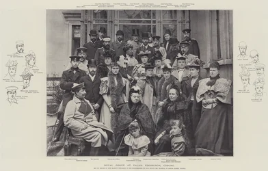 Royal Group at Palais Edinburgh, Coburg