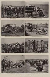 Scene in Camp During the Bisley Meeting
