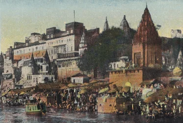 Scene on the Ganges, Benares