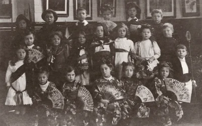 School children, Norfolk, early 20th century