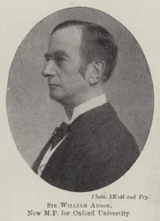 Sir William Anson, New MP for Oxford University