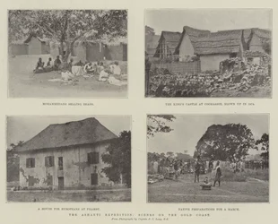 The Ashanti Expedition, Scenes on the Gold Coast