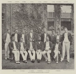 The Australian Cricket-Players in England