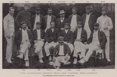 The Australian Cricket Team now visiting this Country