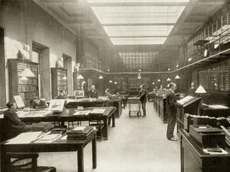 The British Museum Print Room, from 