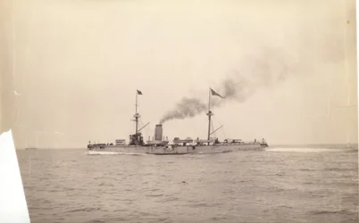 The Chih Yuan at sea, c.1886