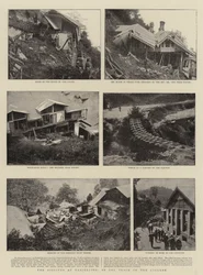 The Disaster at Darjeeling, in the Track of the Cyclone
