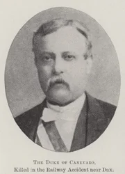 The Duke of Canevaro, killed in the Railway Accident near Dax