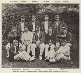 The End of the Cricket Season, the Surrey Team, Champions for 1895