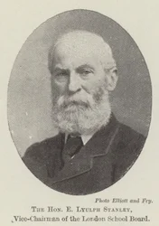 The Honourable E Lyulph Stanley, Vice-Chairman of the London School Board