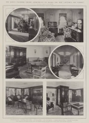 The Kings Yachting Cruise, Apartments on Board the New Victoria and Albert