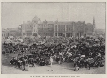The Making of a City, the Morning Market, Johannesburg, South Africa