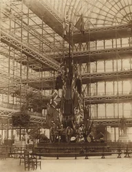 The Military Trophy erected at the visit of Les Guides