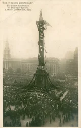 The Nelson Celebration in Trafalgar Square, London, 21 October 1905