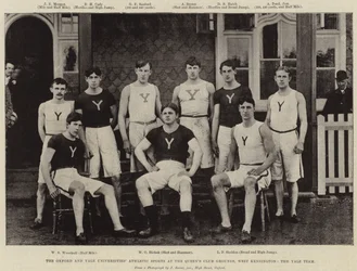 The Oxford and Yale Universities Athletic Sports at the Queen