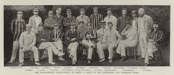 The Parliamentary Cricket-Match at Lord