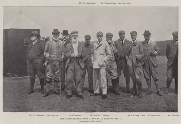 The Parliamentary Golf Handicap at Deal on 11 May