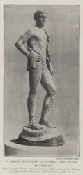 The Recent Discovery at Pompeii, the Statue of Perseus