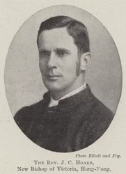 The Reverend J. C. Hoare, New Bishop of Victoria, Hong Kong