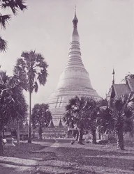 The Shway Dagon Pagoda, Rangoon