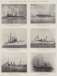 Spanish-American War, United States War-Ships, and the Liner Paris