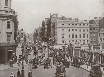 The Strand, from near Charing Cross, looking East