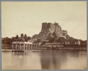 The Tank and Rock Fort at Trichinopoly
