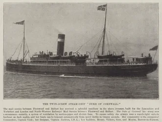 The Twin-Screw Steam-Ship Duke of Cornwall