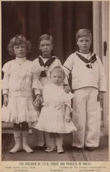 The children of Albert Edward and Princess Alexandra