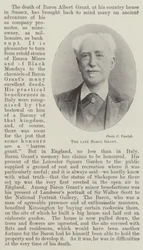 The late Baron Grant