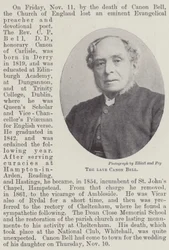 The late Canon Bell