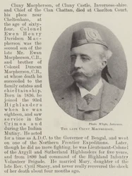 The Late Cluny Macpherson